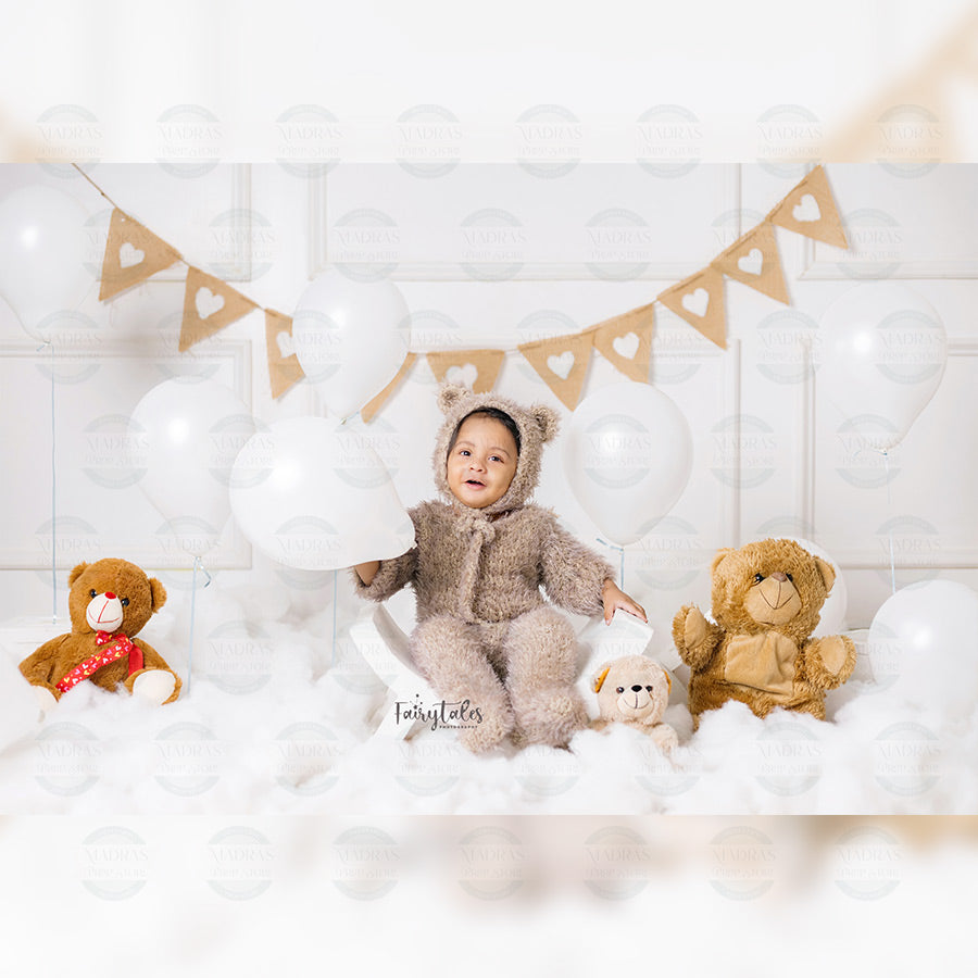 Setup No 105 | Teddy Bear Theme ( Helium Balloon not included)