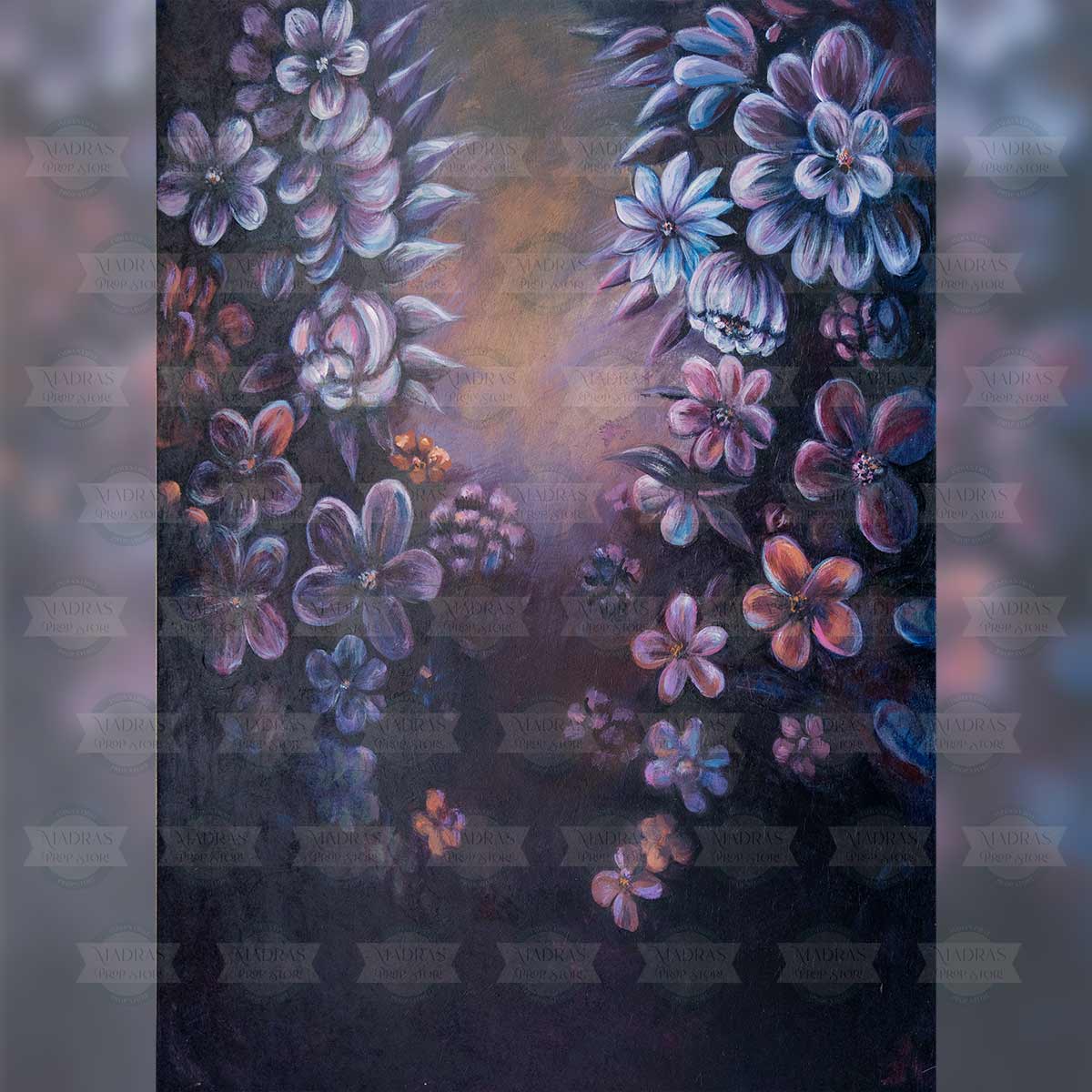 Rental - Blooms - Fashion Backdrop - 8 by 12 Feet - Fabric
