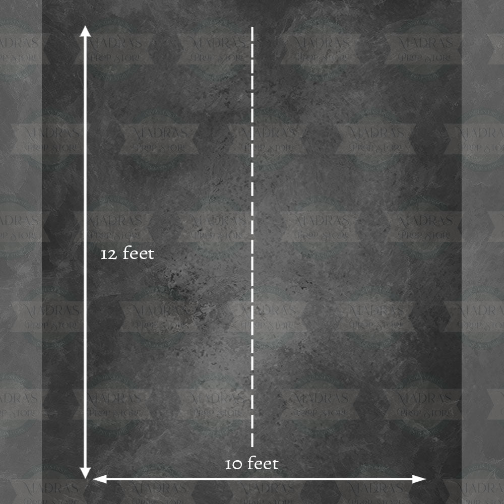 Rental - Charcoal Grey - Fashion Backdrop - 10 by 12 Feet - Fabric