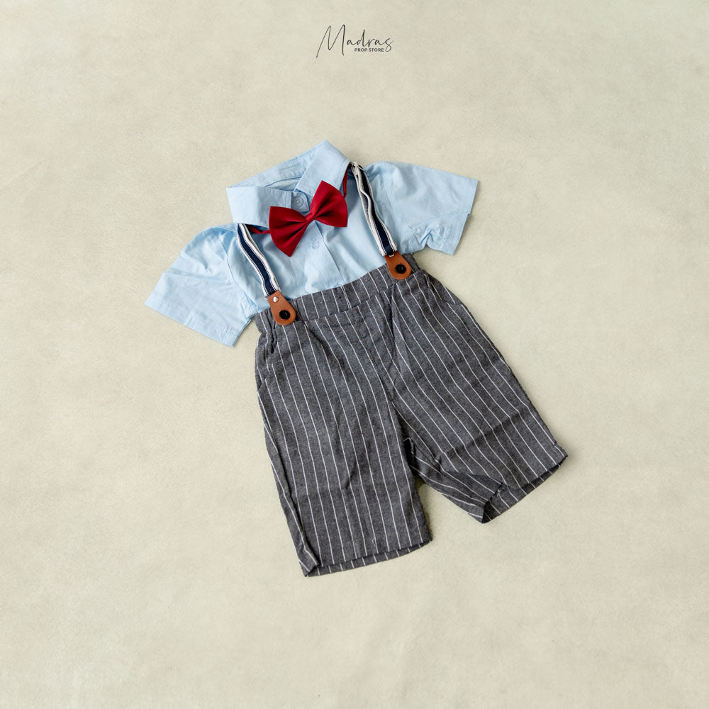 4pc Suspender Outfit | 6 to 12 Month