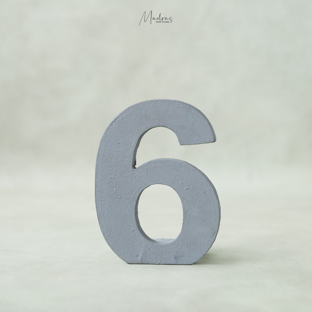Rental - WOODEN NUMBER 6