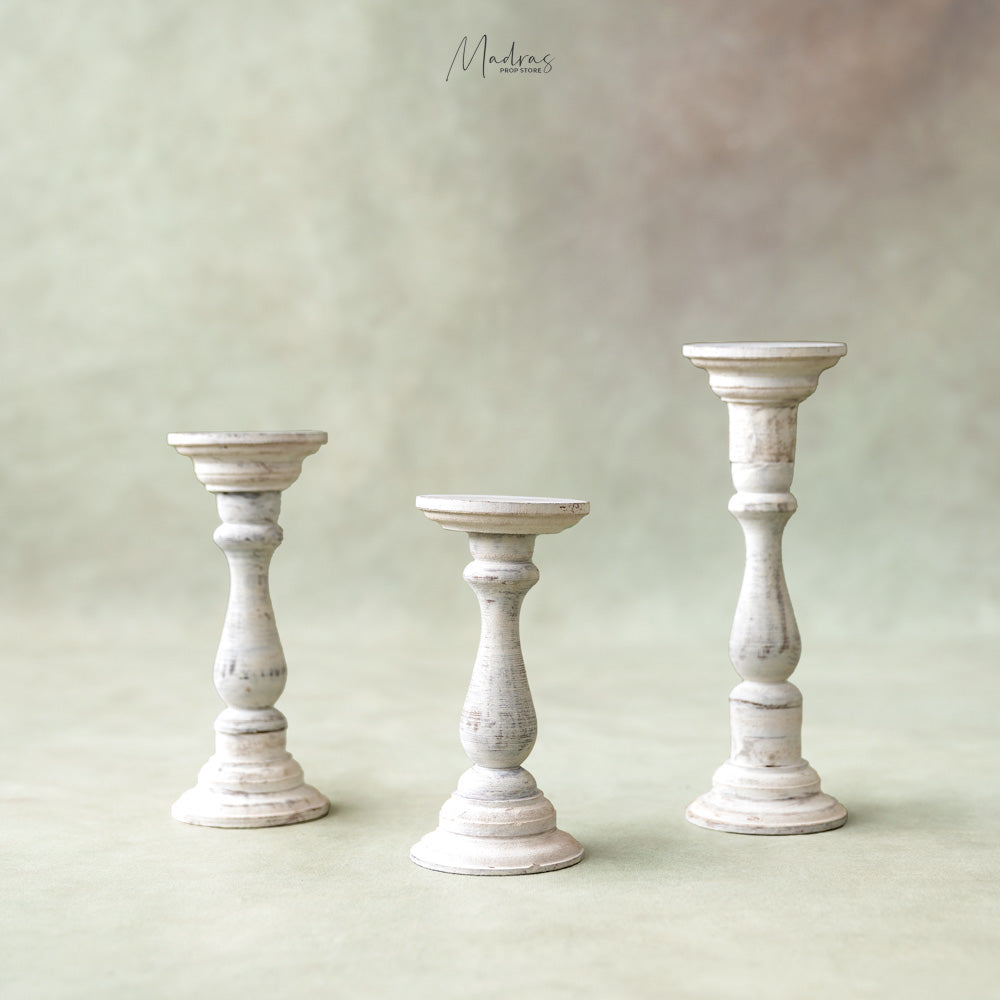 Rental - Candle Stand Set Of 3