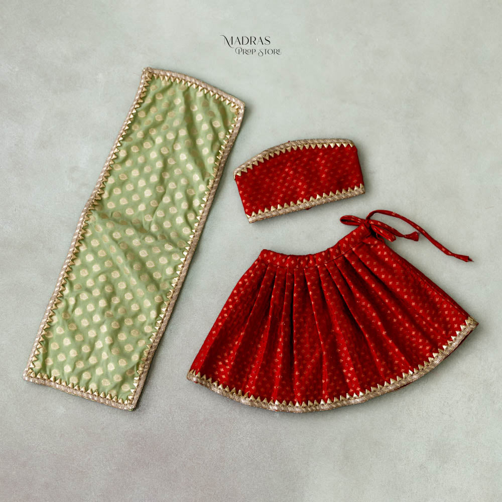 Radha Outfit | 0 to 3 Months