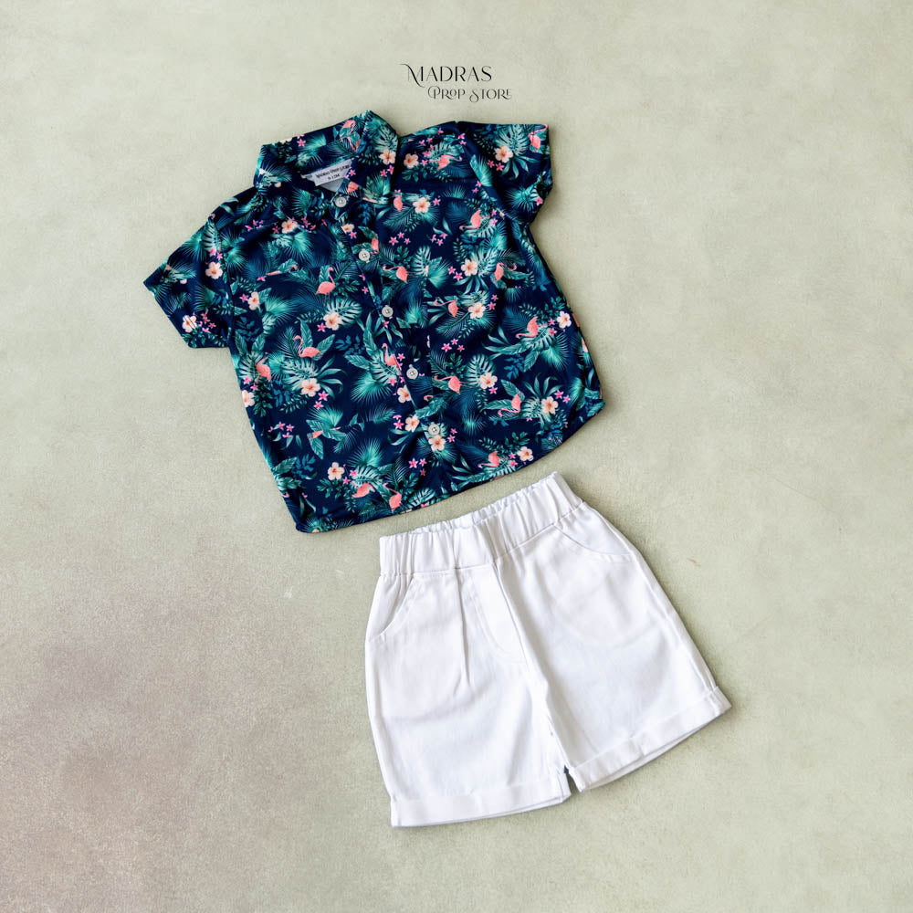 Goa Boys Outfit ( Dark Design) | 6 to 12 Month