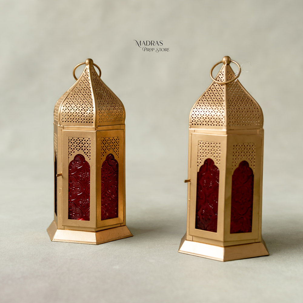 Rental - Lantern (Red) Set of 2