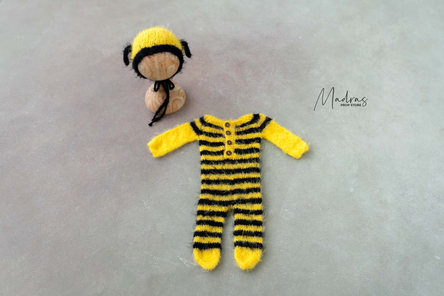 Super Soft Bee Romper | Newborn