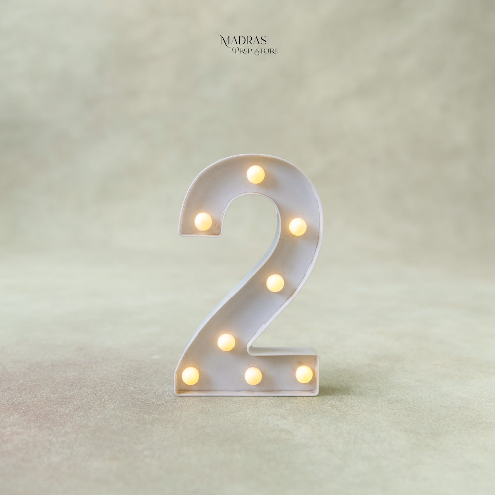 Rental - Numbers LED Lights -2