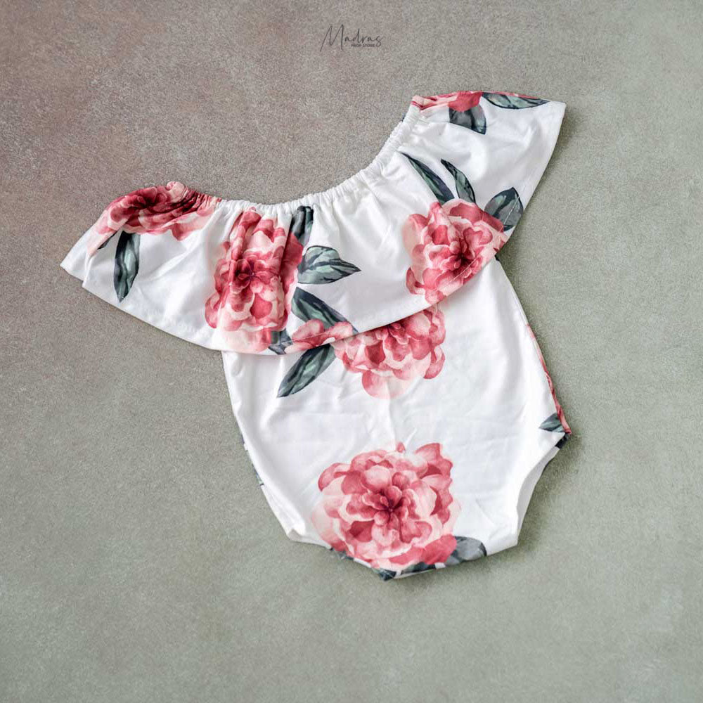 Rental - Floral Romper Newborn