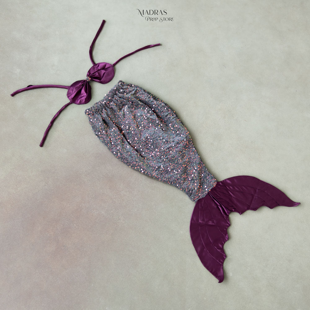 Rental - Mermaid Outfit - Bling - 9 To 12 Months