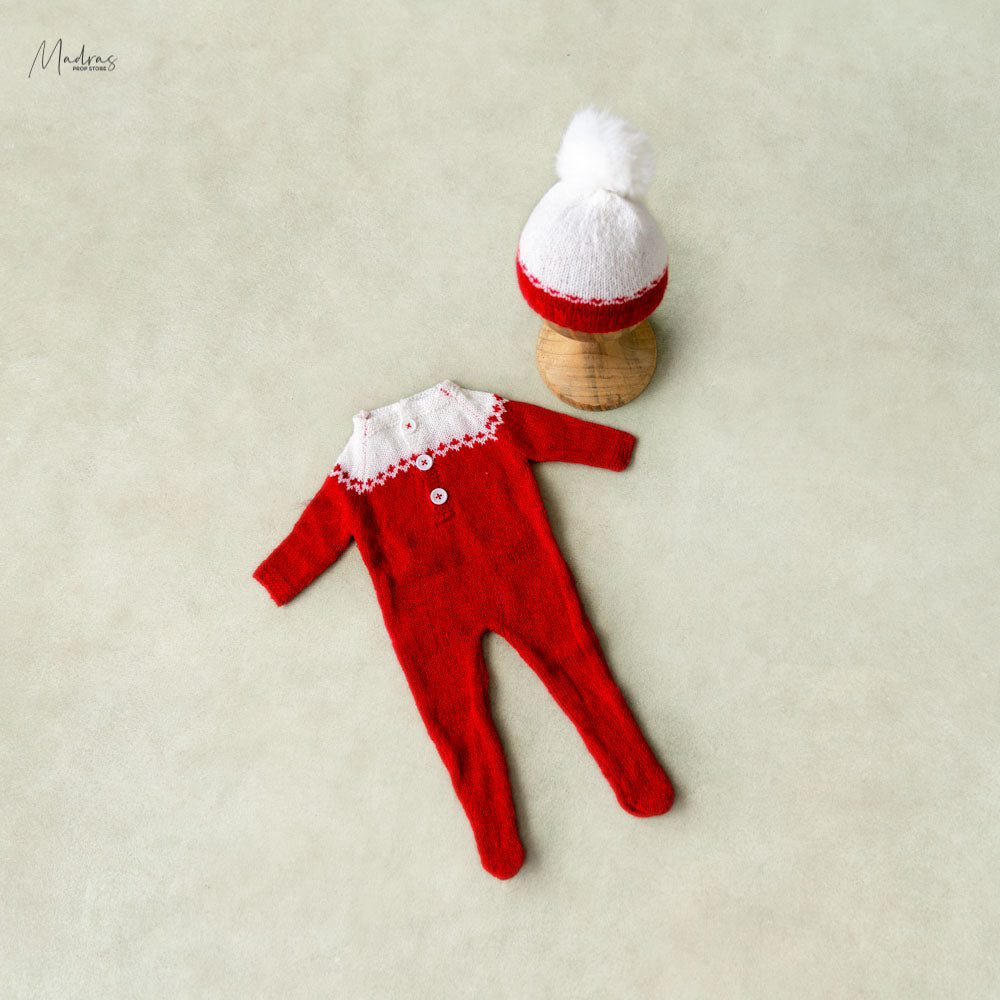 Newborn Santa Outfit