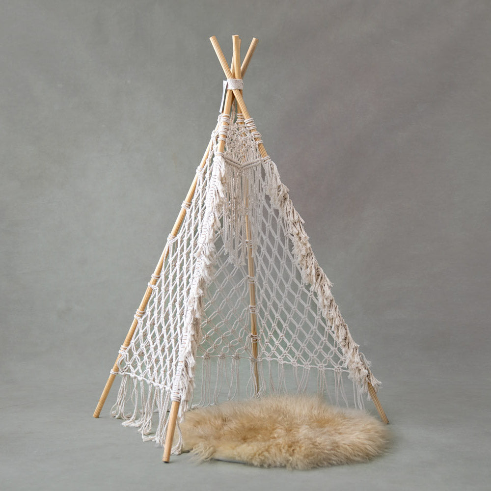 Rental - Macrame Teepee Tent 4 Feet