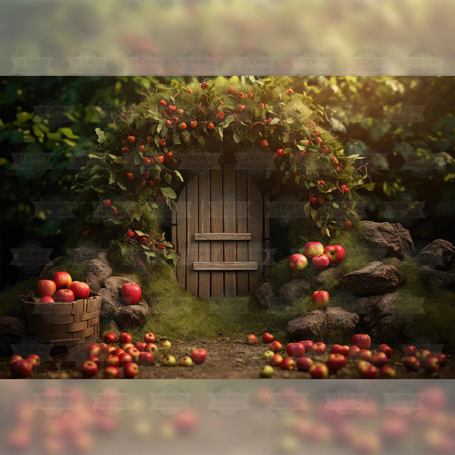 ENCHANTED APPLE GROVE - BABY PRINTED BACKDROPS