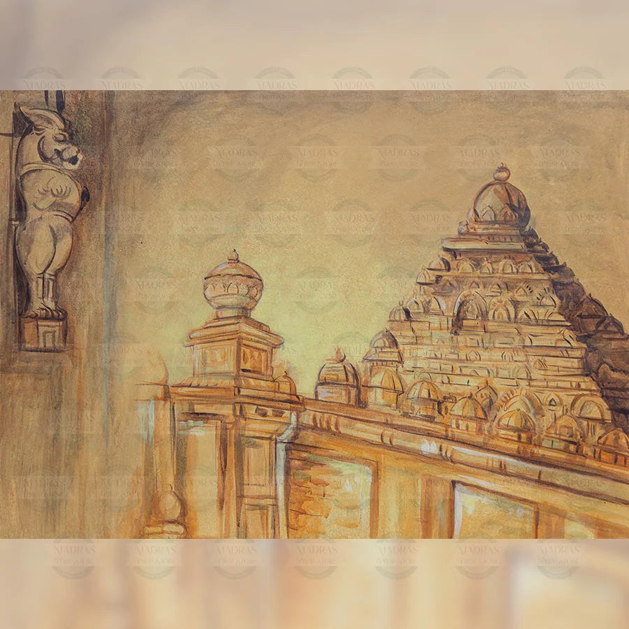 GOLDEN TEMPLE - BABY PRINTED BACKDROPS
