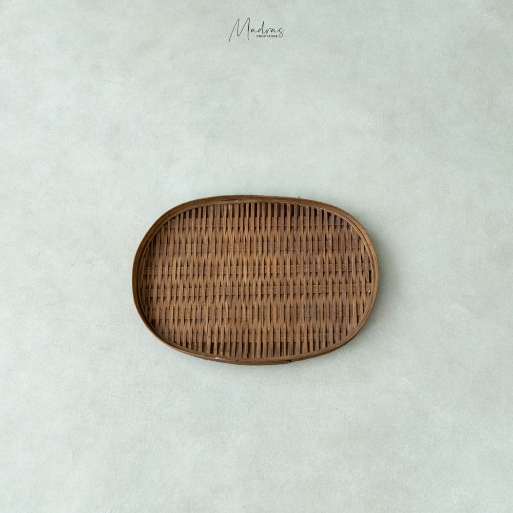 Rental - vintage woven tray