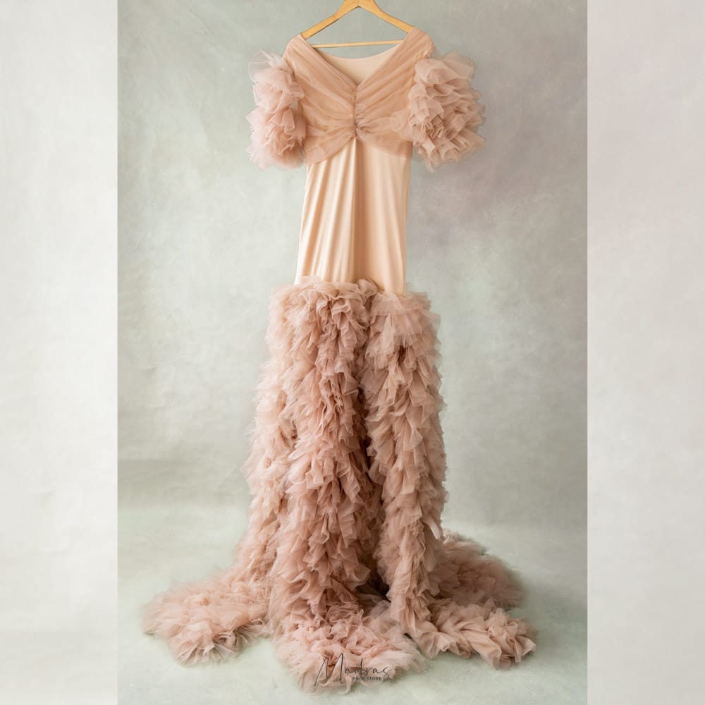 Rental - MATERNITY HAZEL GOWN