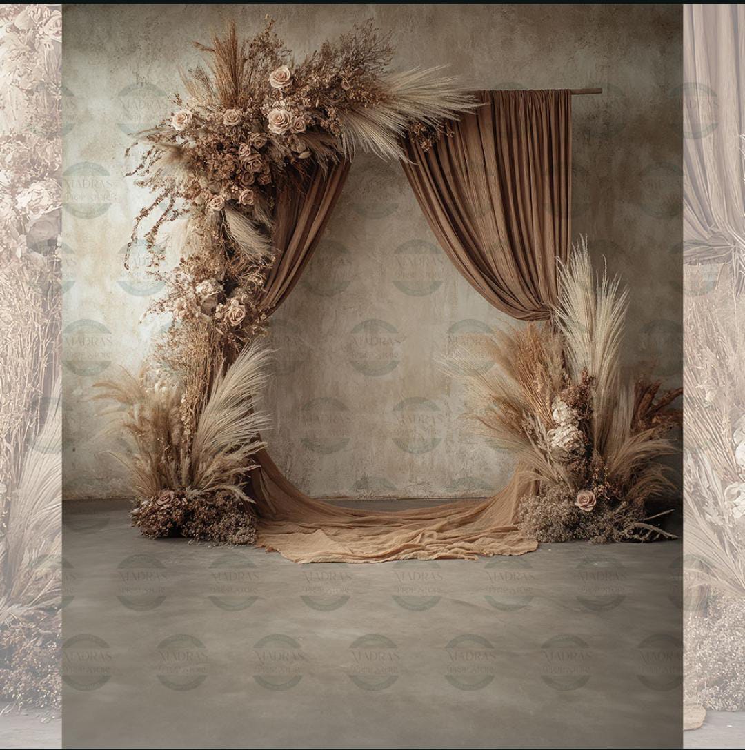 Rental- Rowen Printed Fashion backdrop - 10 by 12 Feet - Fabric