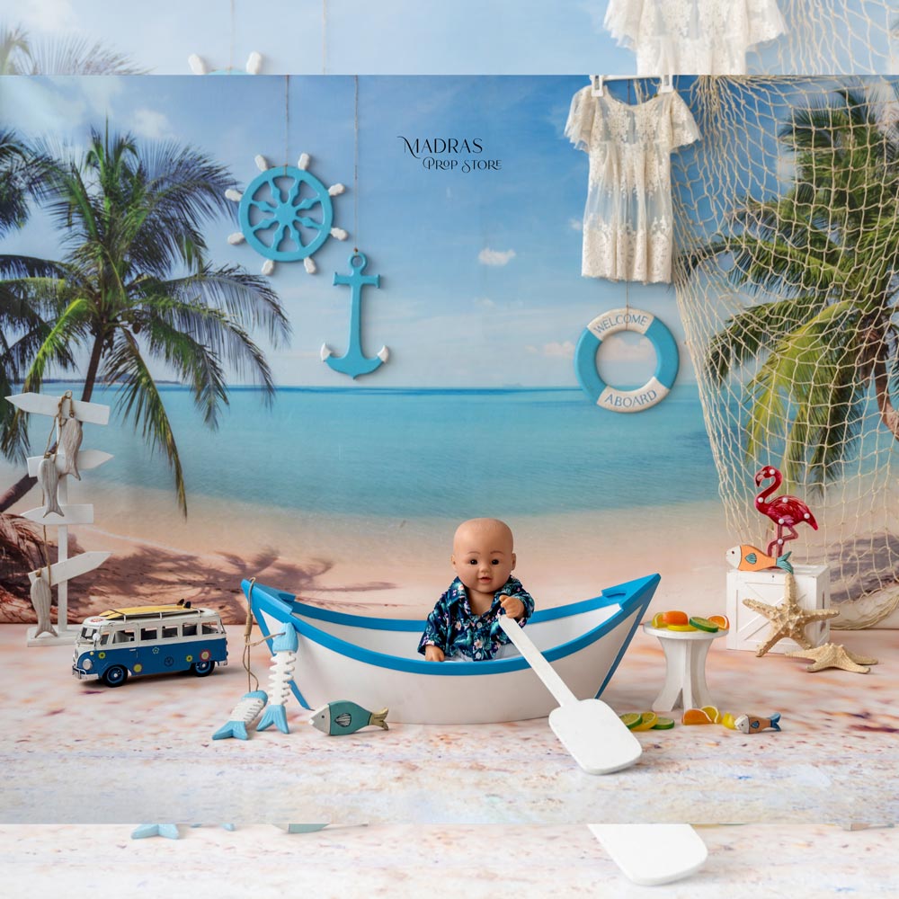 Setup No 35 | Sailor in Tropical Beach Theme