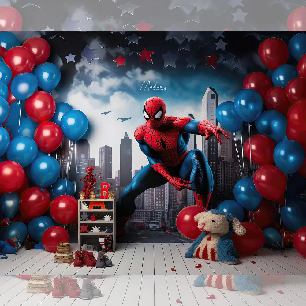 SPIDERMAN - BABY PRINTED BACKDROPS
