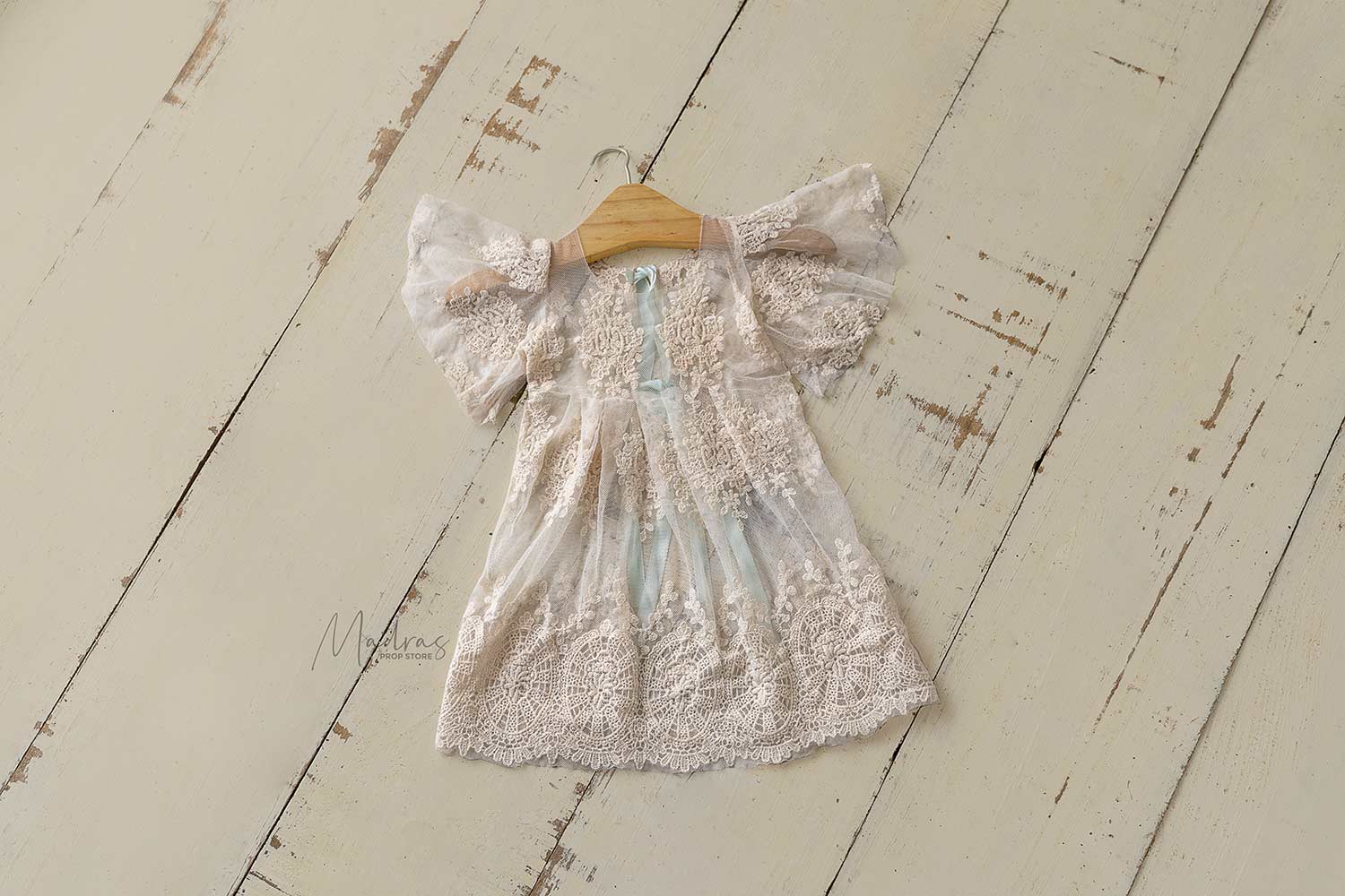 Winged Frilled Gown | 6 to 12 Months