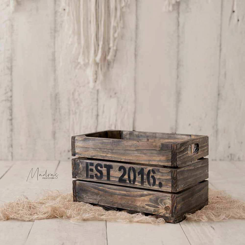 Rental - Stamped Vintage Crate