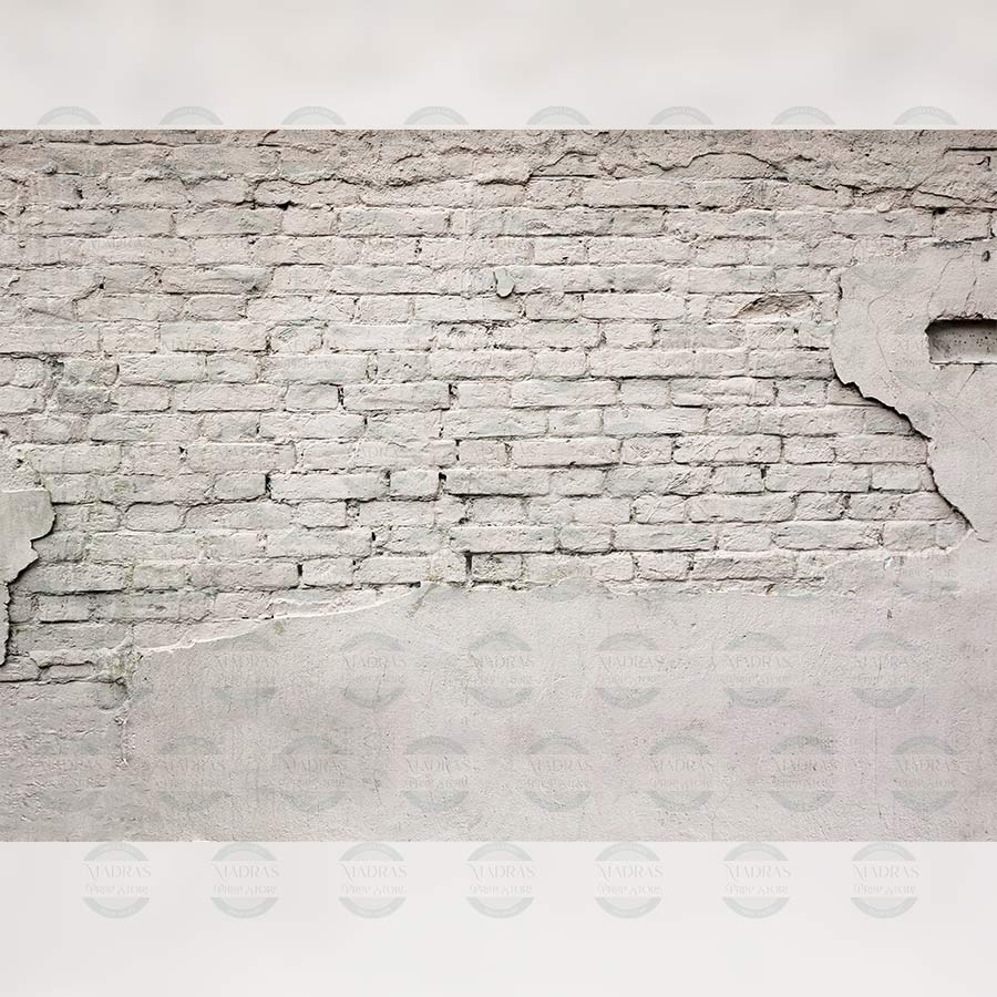 CRACKED BRICK WALL - BABY PRINTED BACKDROPS