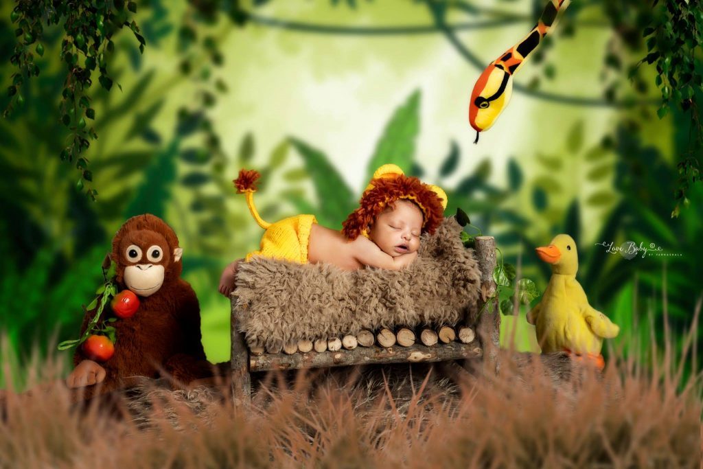 Rental - Natural Wooden Log Bed