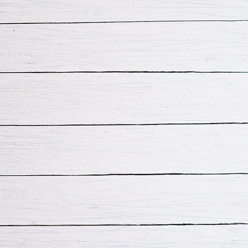 Clean White Wood- 5 By 4- Canvas Printed Backdrop
