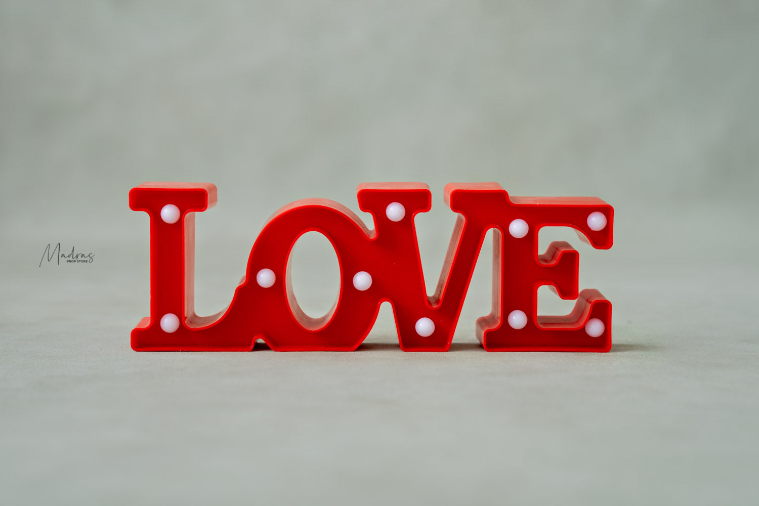 Rental - Love LED lights