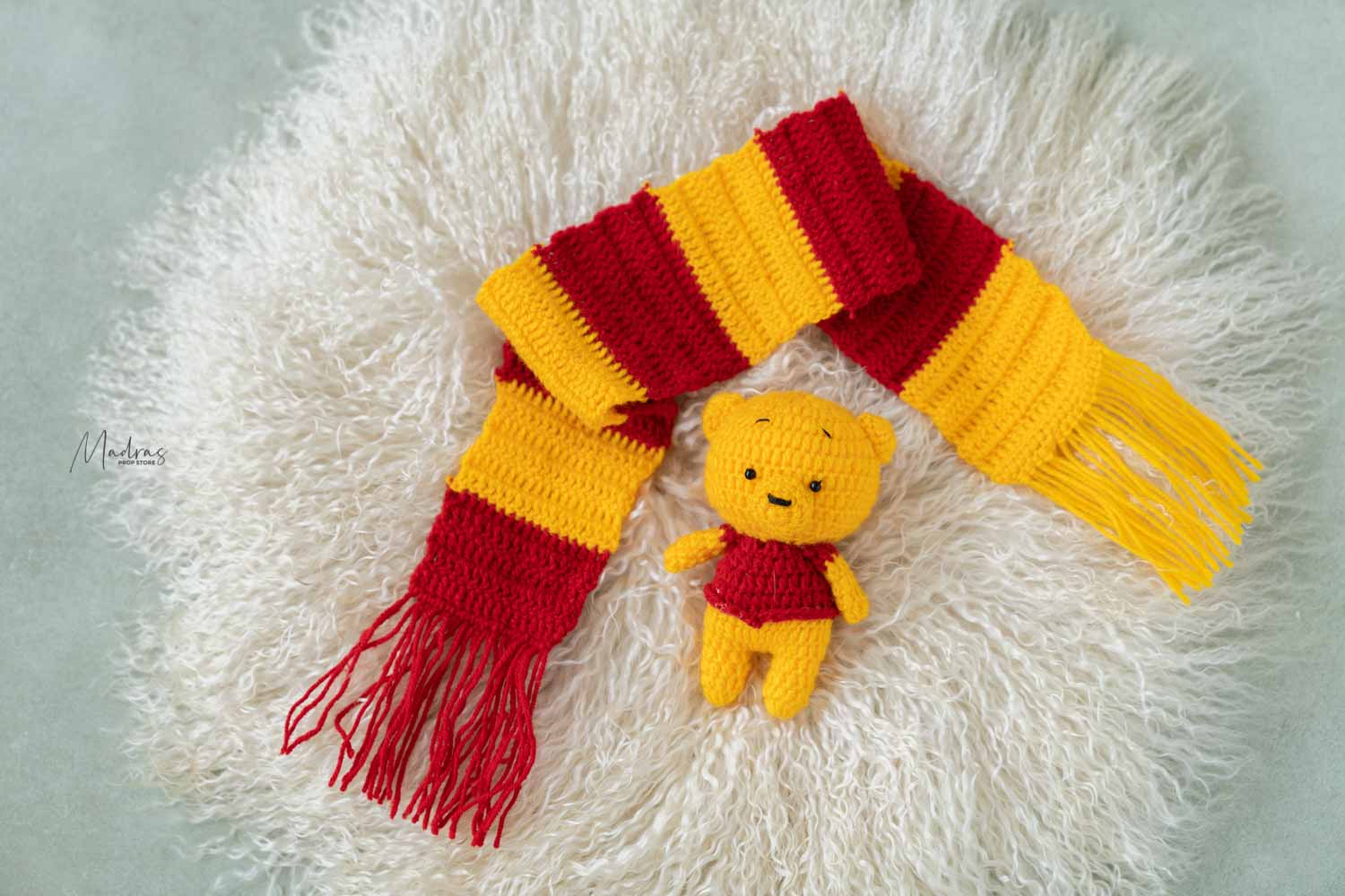 Rental - Baby Pooh Bear With Scarf