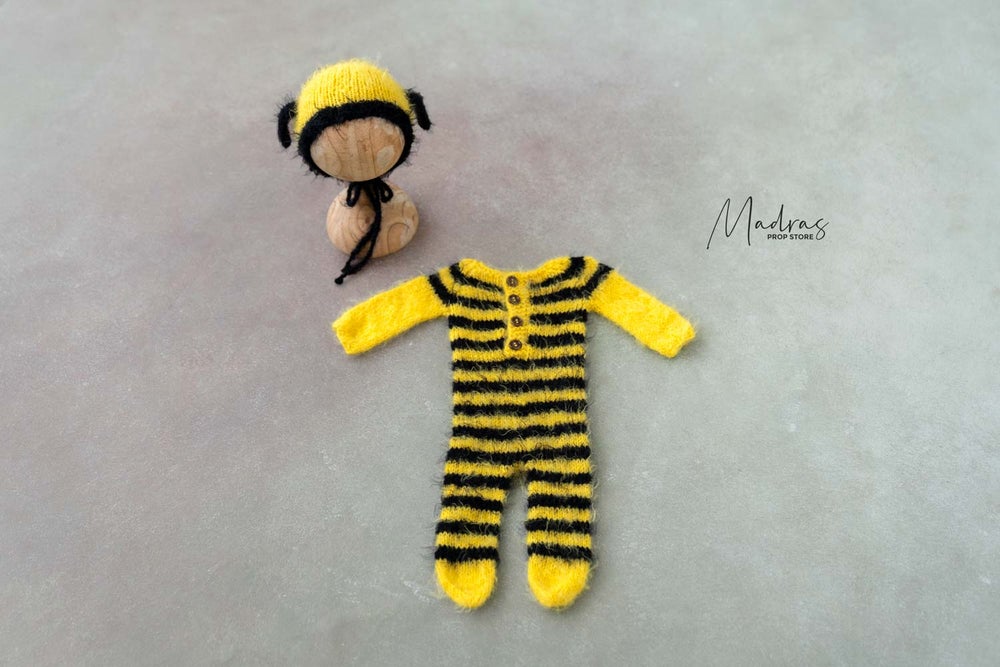 Rental - Super Soft Bee Romper Newborn