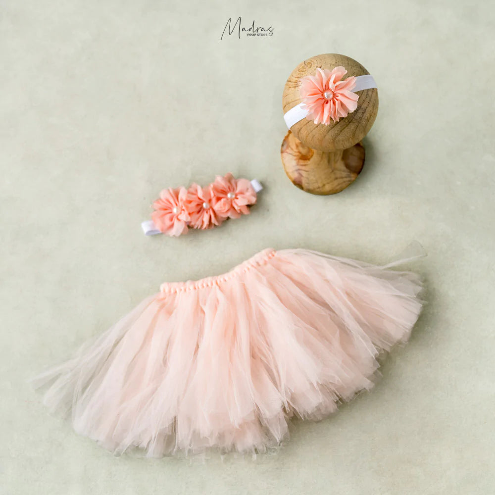 3 PC TUTU SKIRT - Newborn