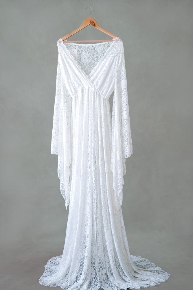 RENTAL - MATERNITY BOHO GOWN MG06