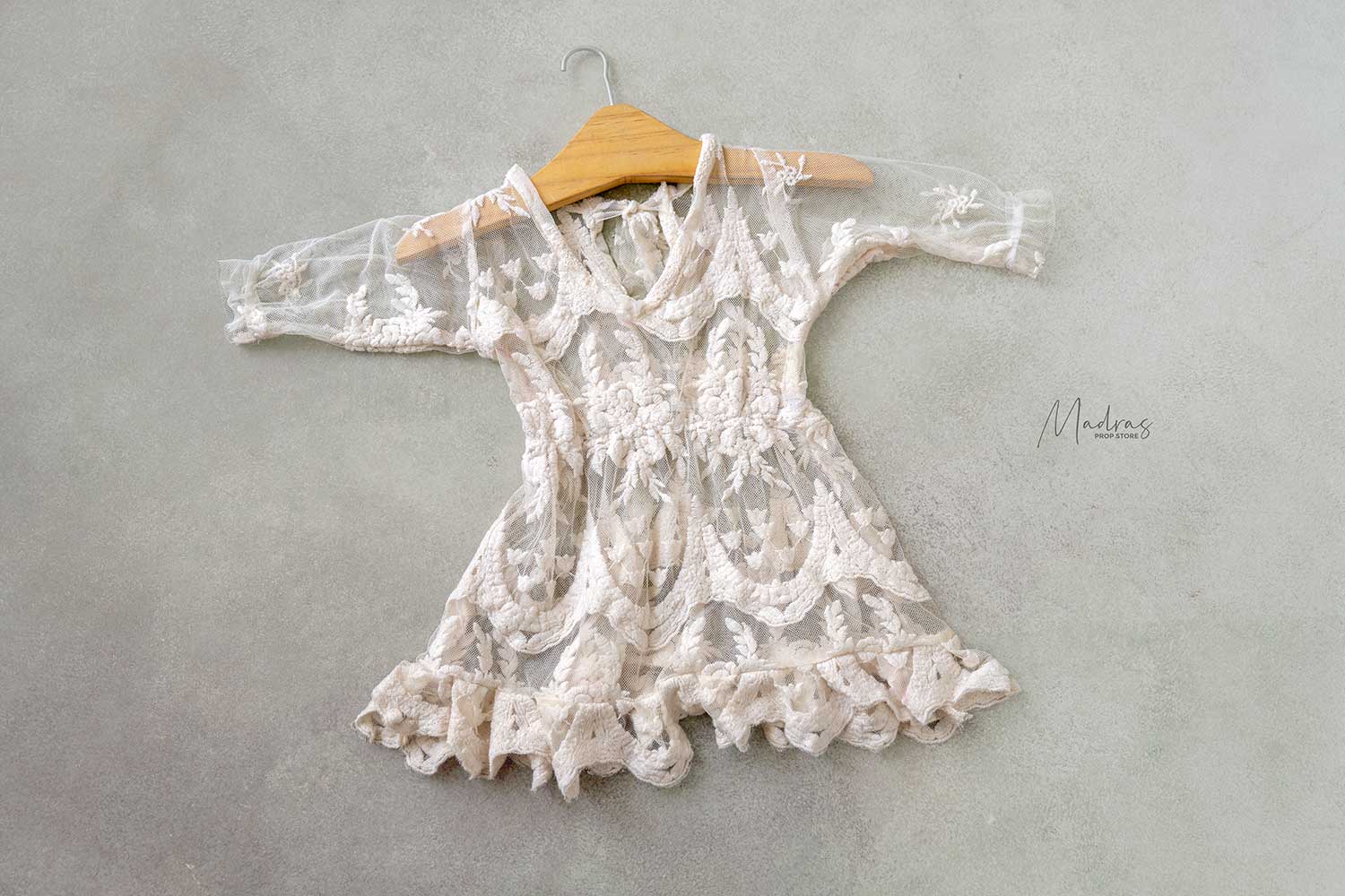 Rental - Boho Gown 9 To 12 Months
