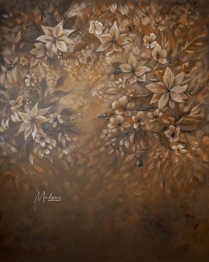 Rental - Dusk Floral - Fashion Backdrop - 10 by 12 Feet - Fabric