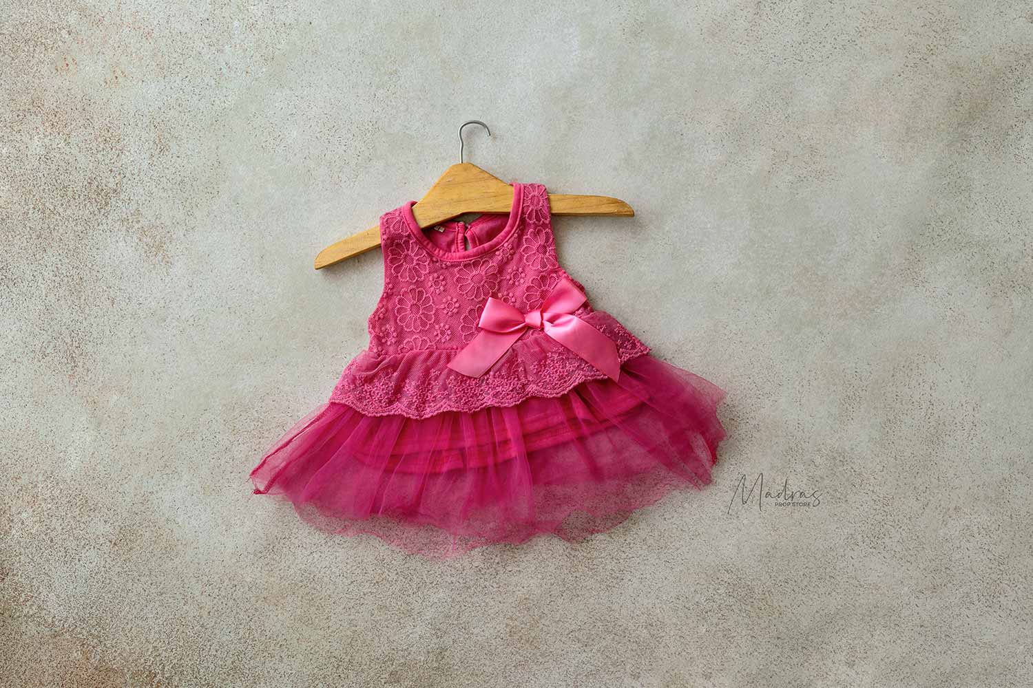 Rental - Pink Gown 0 to 3 Months