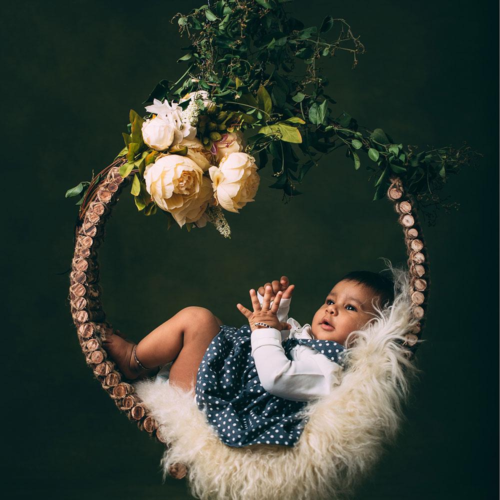 Rental - Forest - Painted Baby Backdrops - 5 by 12 Feet