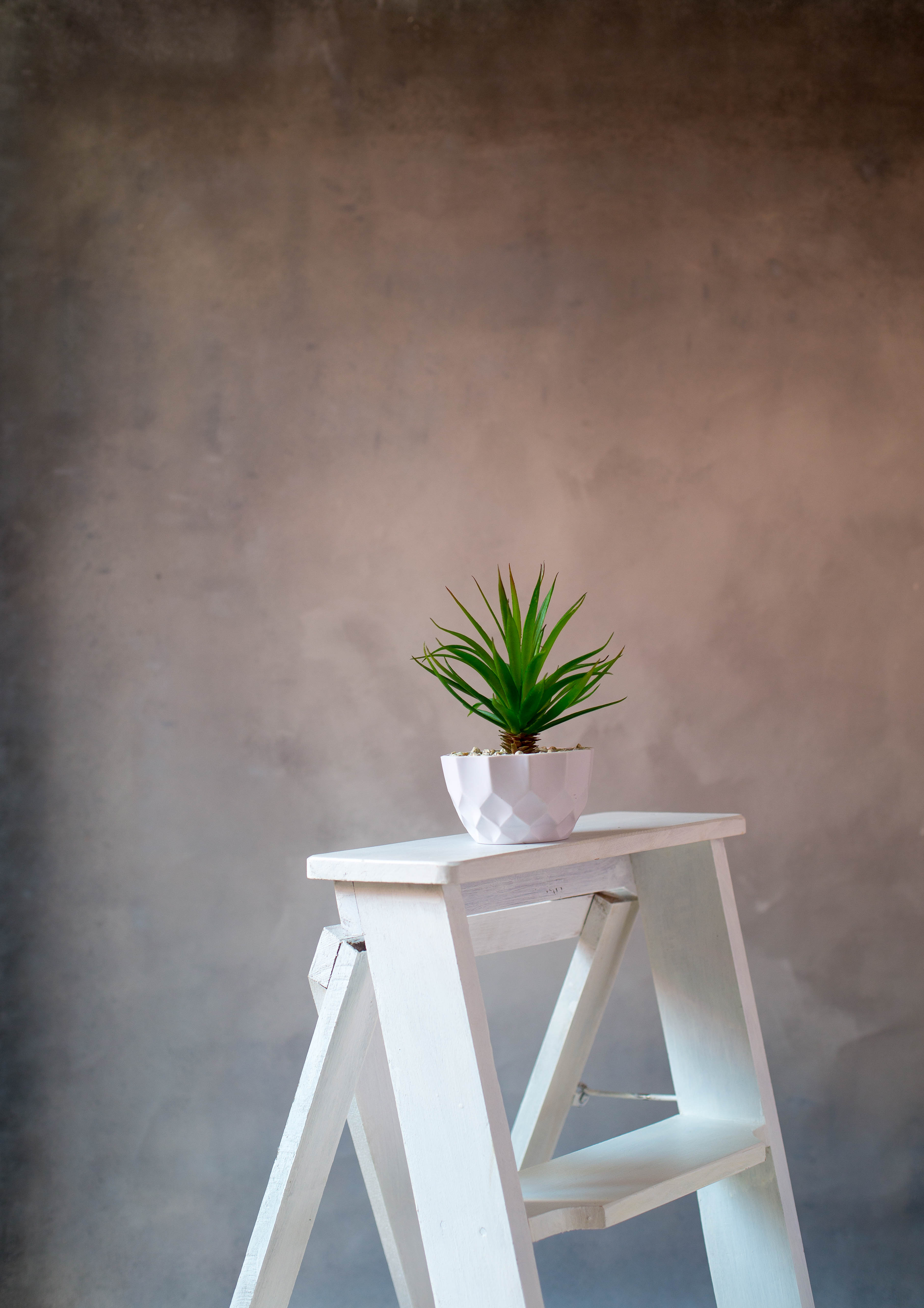 Rental - Grey Canvas - Pained Baby Backdrops - 5 by 6 Feet