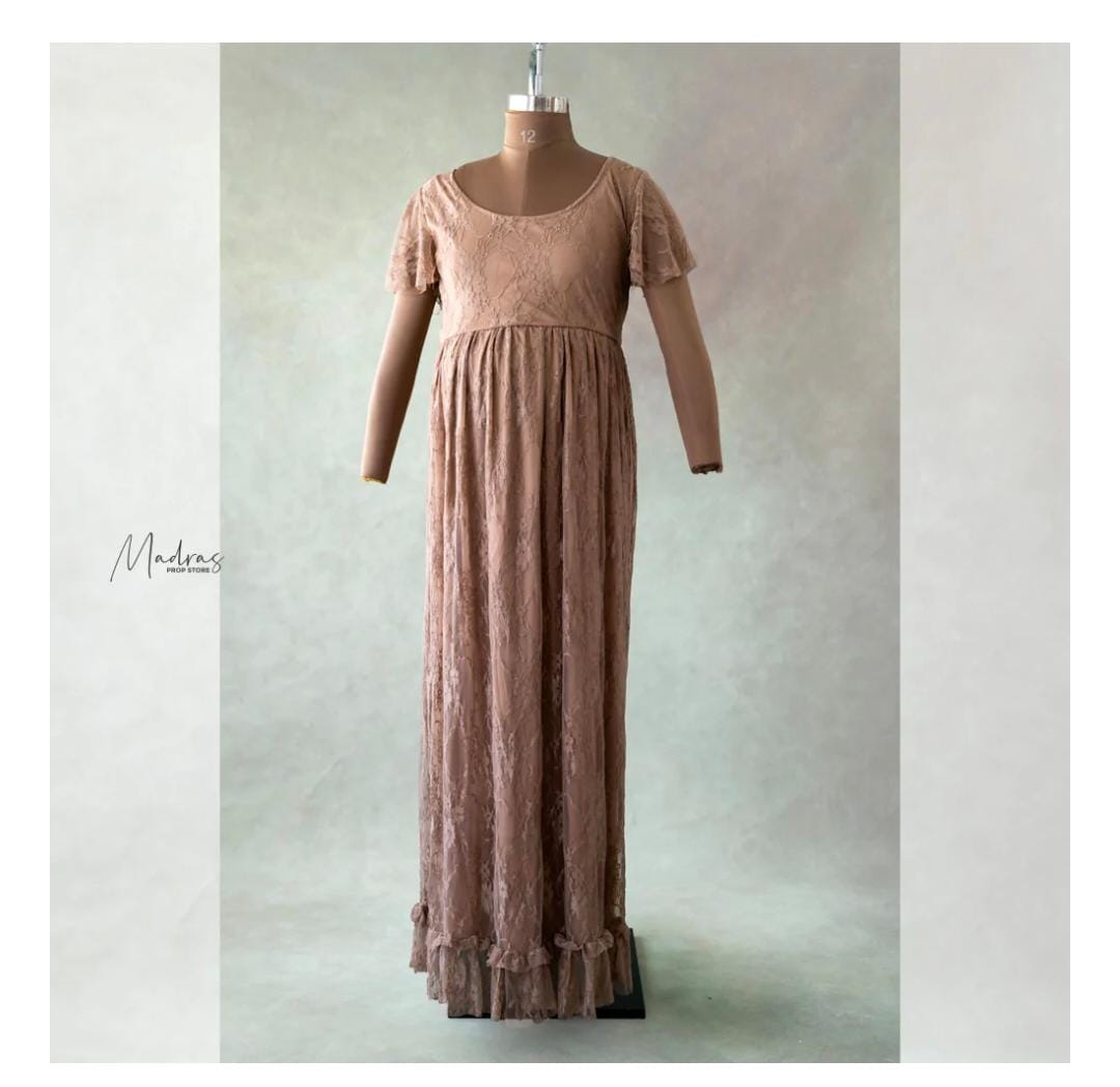 Rental - Maternity Gown (Brown)