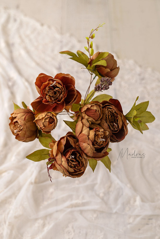 Rental - Brown Peony