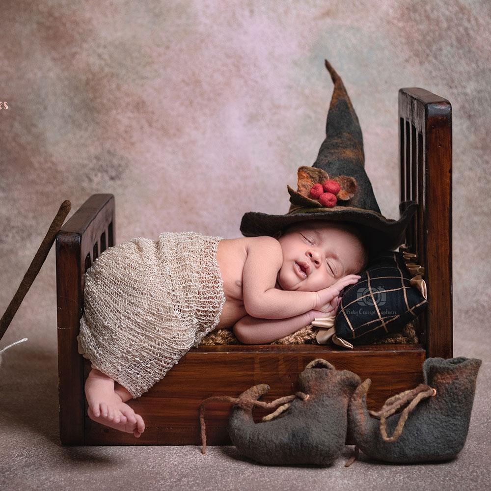 Rental - Rust - Painted Baby Backdrops - 6 by 12 Feet