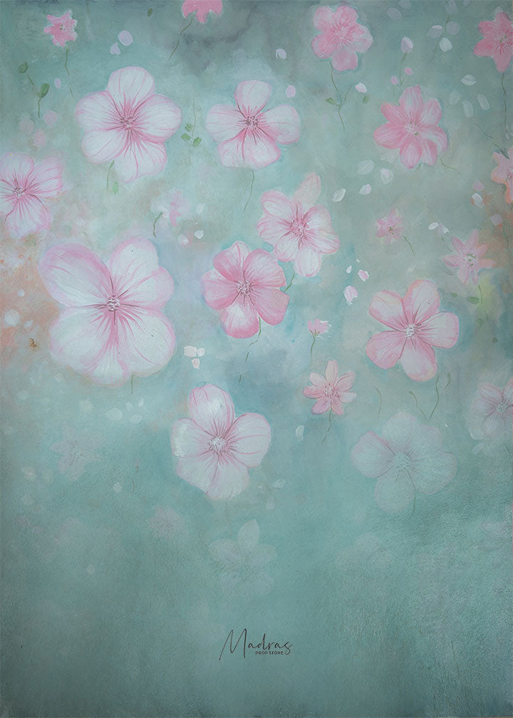 Rental - Teal - Fashion Backdrop - 10 by 14 Feet - Fabric