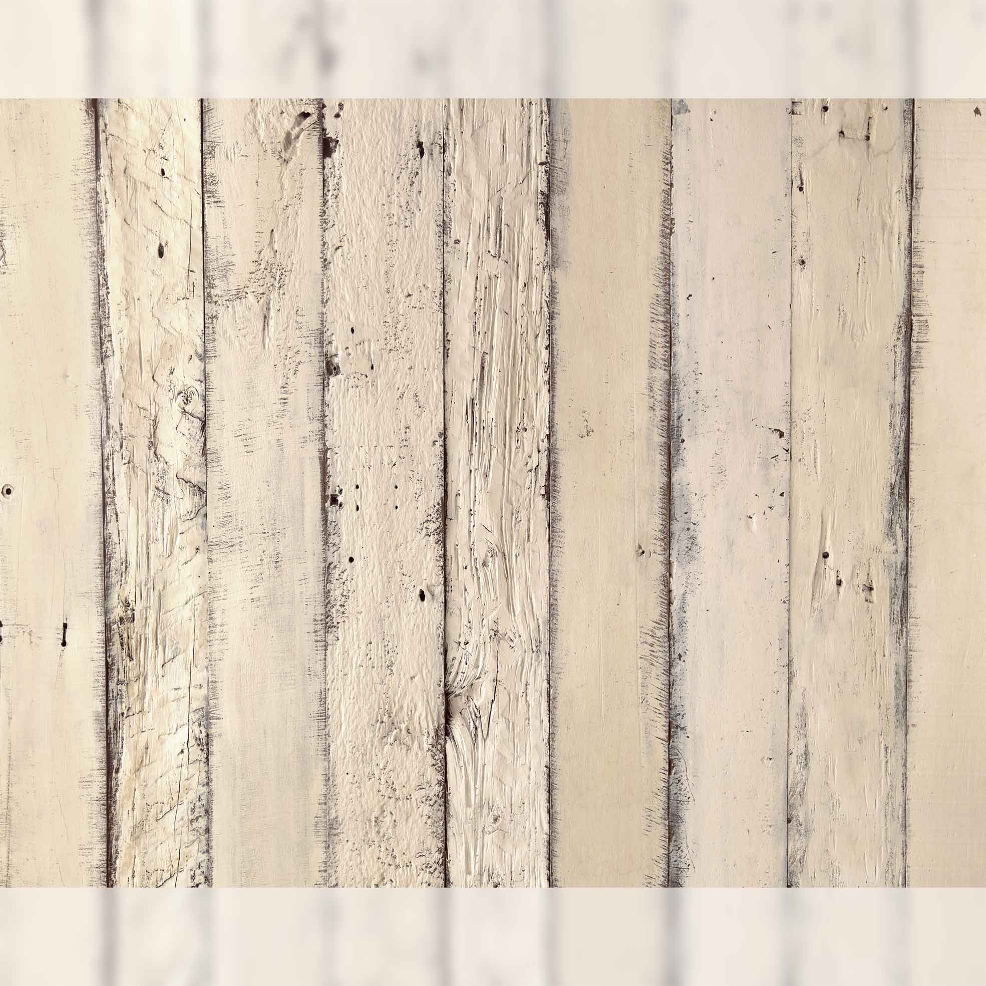 Vintage Cream Wood- 5 By 6- Canvas Printed Backdrop