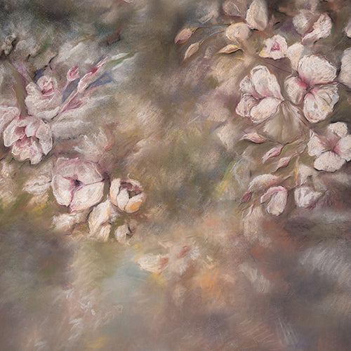 Clauren Floral - 5 By 6- Fabric Printed Backdrop