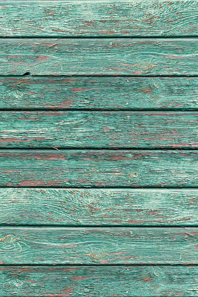 Rental - Peeled Green Wood -  Poly - Printed Food Backdrops- 3 By 4 Feet