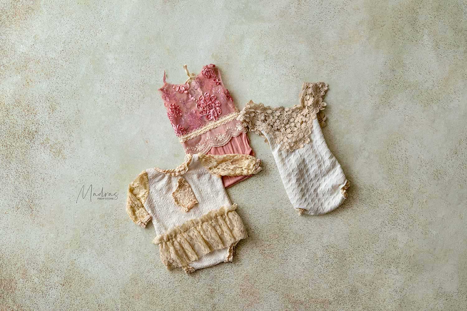 Rental - Newborn Nude Rompers - 0 to 15 Days