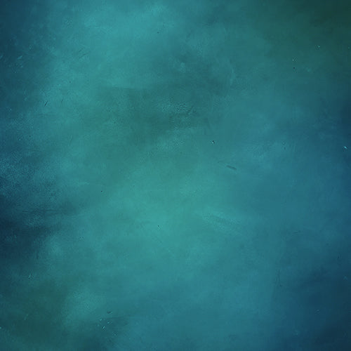 Peacock Blue- 5 By 6- Fabric Printed Backdrop