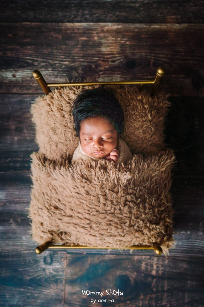 Rental - New Born Golden Bed & Rustic White Bed