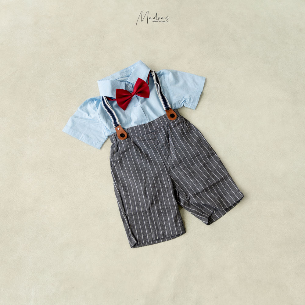 4pc Suspender Outfit  | 6 to 12 Month