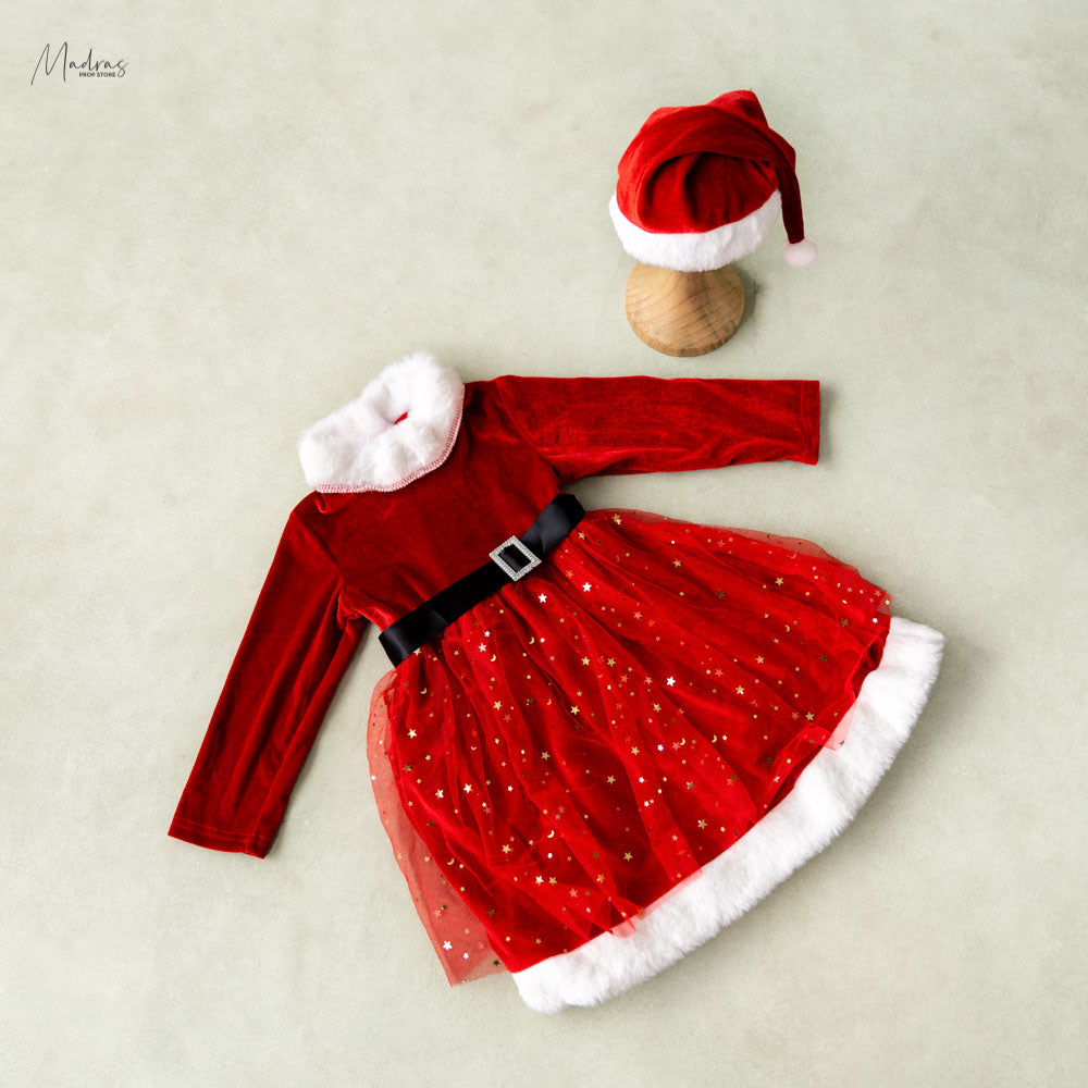 Santa Outfit Girl | 6 to 12 Month