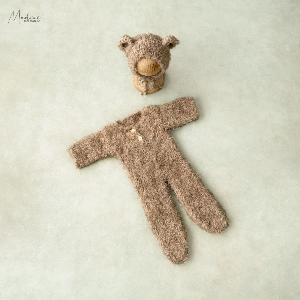 WOOLEN BEAR OUTFIT  | 6 To 12 Month